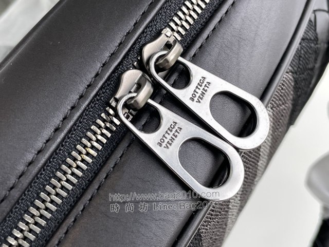 Bottega veneta高端男包 98052 寶緹嘉手工編織原廠進口胎牛皮男士手袋 BV經典款男士手提公事包  gxz1371